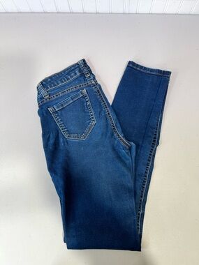 Wax Jeans Women’s Dark Blue Straight Jeans